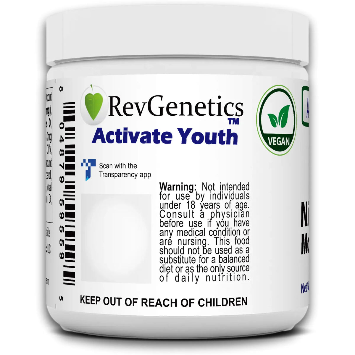 Advanced NMN sublingual powder, NAD+ precursor 25g