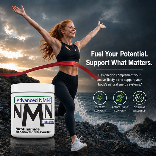 PRESALE: Advanced NMN Supplement Powder- 100 Gram Jar NAD+ Precursor for Cellular Energy & Longevity Support - Made in USA GMP-Certified lab By RevGenetics - Ships Mid August