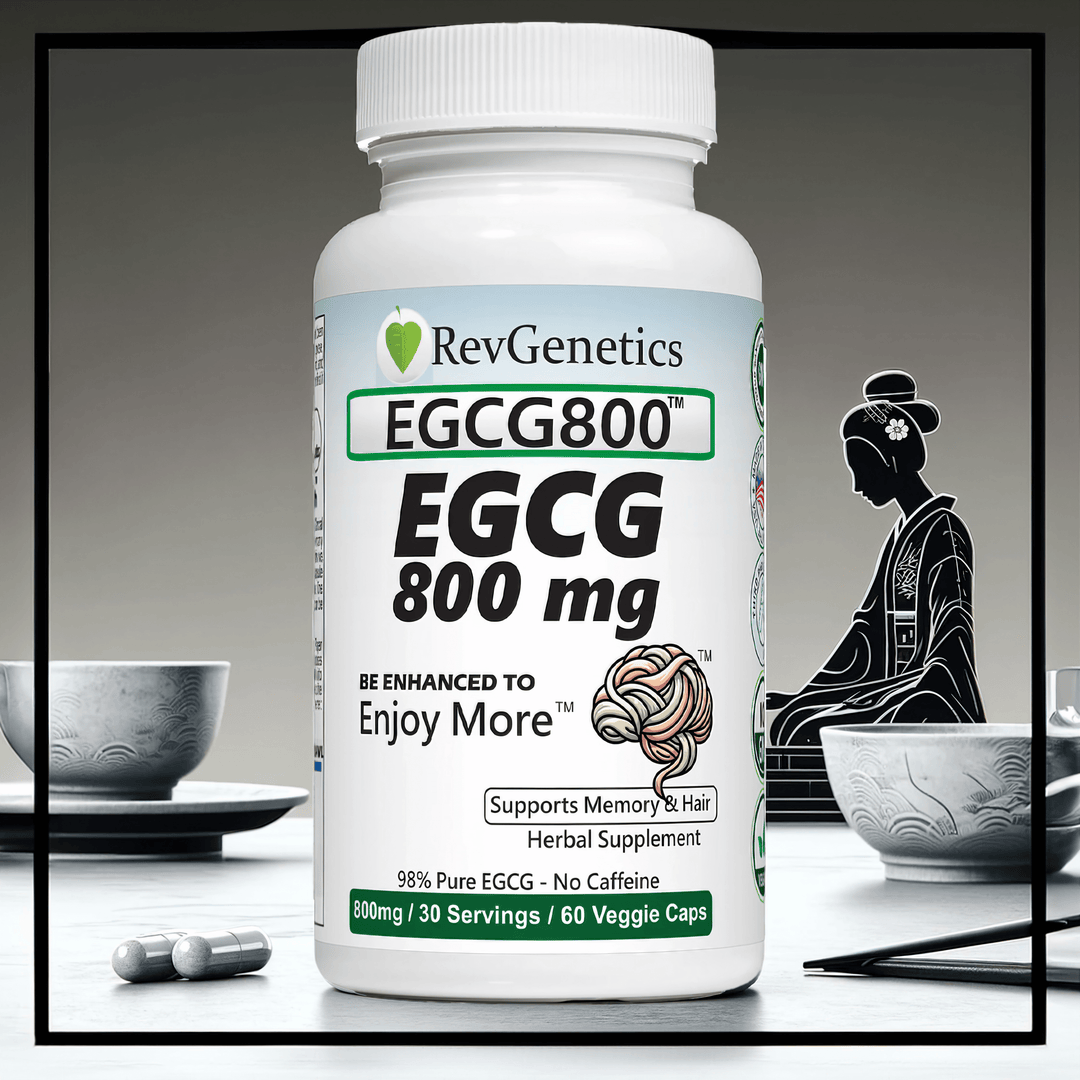 RevGenetics EGCG 800 - 800 mg 98% Pure - No Caffeine RevGeneticsEGCG8004496x4496