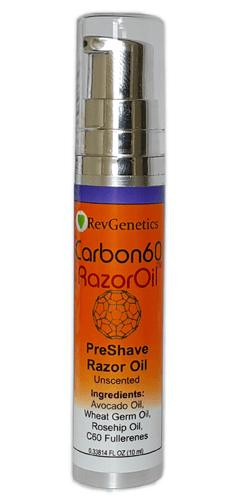 RevGenetics Carbon 60 RazorOil: C60 with Avocodo Rosehip and Wheat Germ Oils carbon-60-razoroil-c60-with-avocodo-rosehip-and-wheat-germ-oils-from-revgenetics-25690606 Discontinued