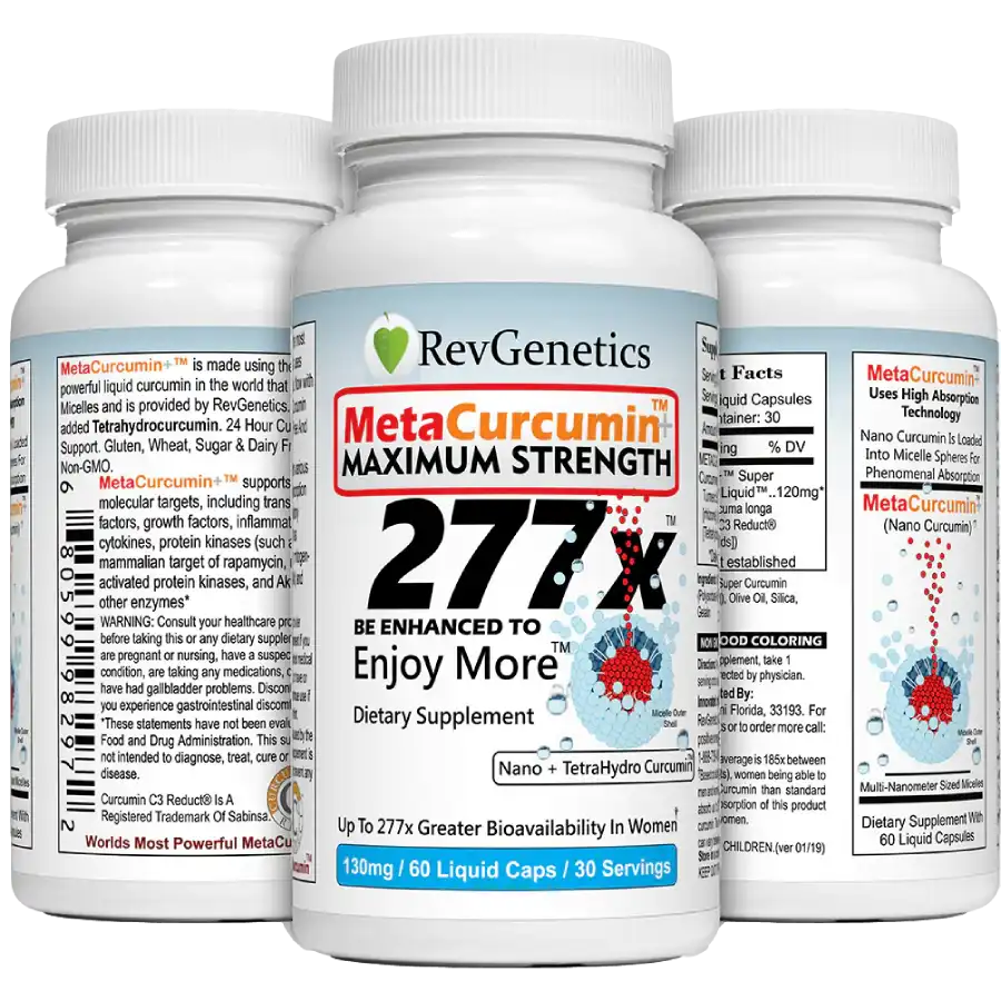MetaCurcumin 277x super curcumin liquid capsules