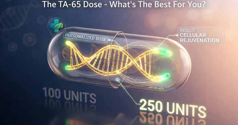 TA-65 telomerase activator supplement by RevGenetics, cycloastragenol capsules