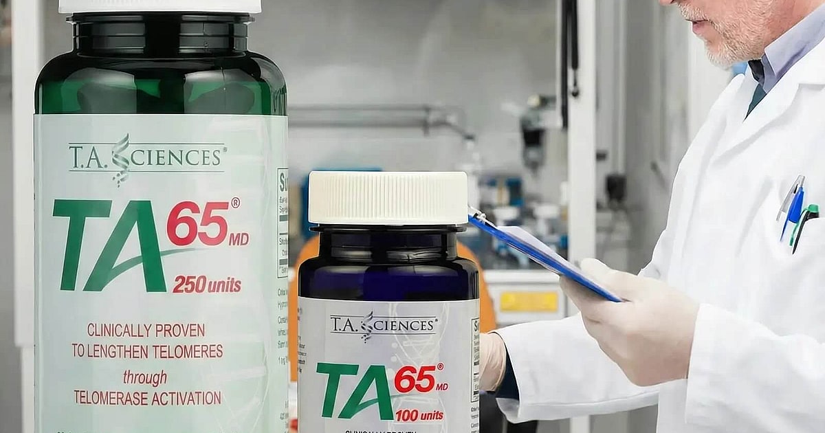 TA-65 clinical study results showing telomere lengthening in human subjects