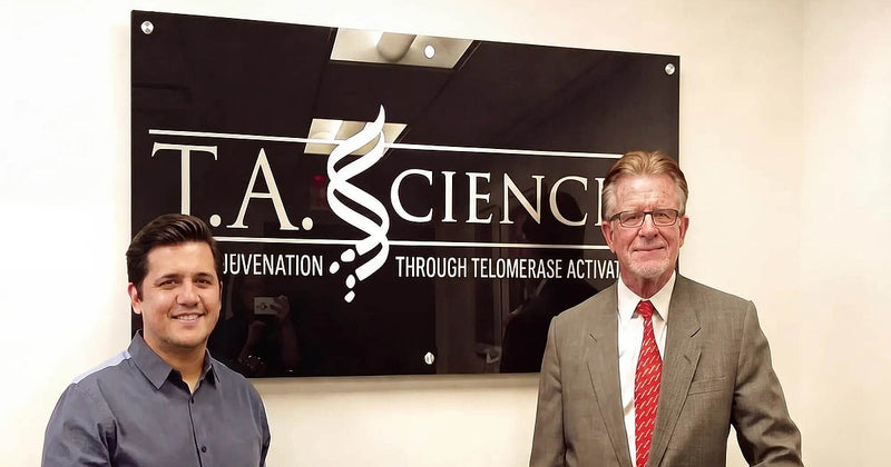 RevGenetics Founder Anthony and TA Sciences Founder Noel