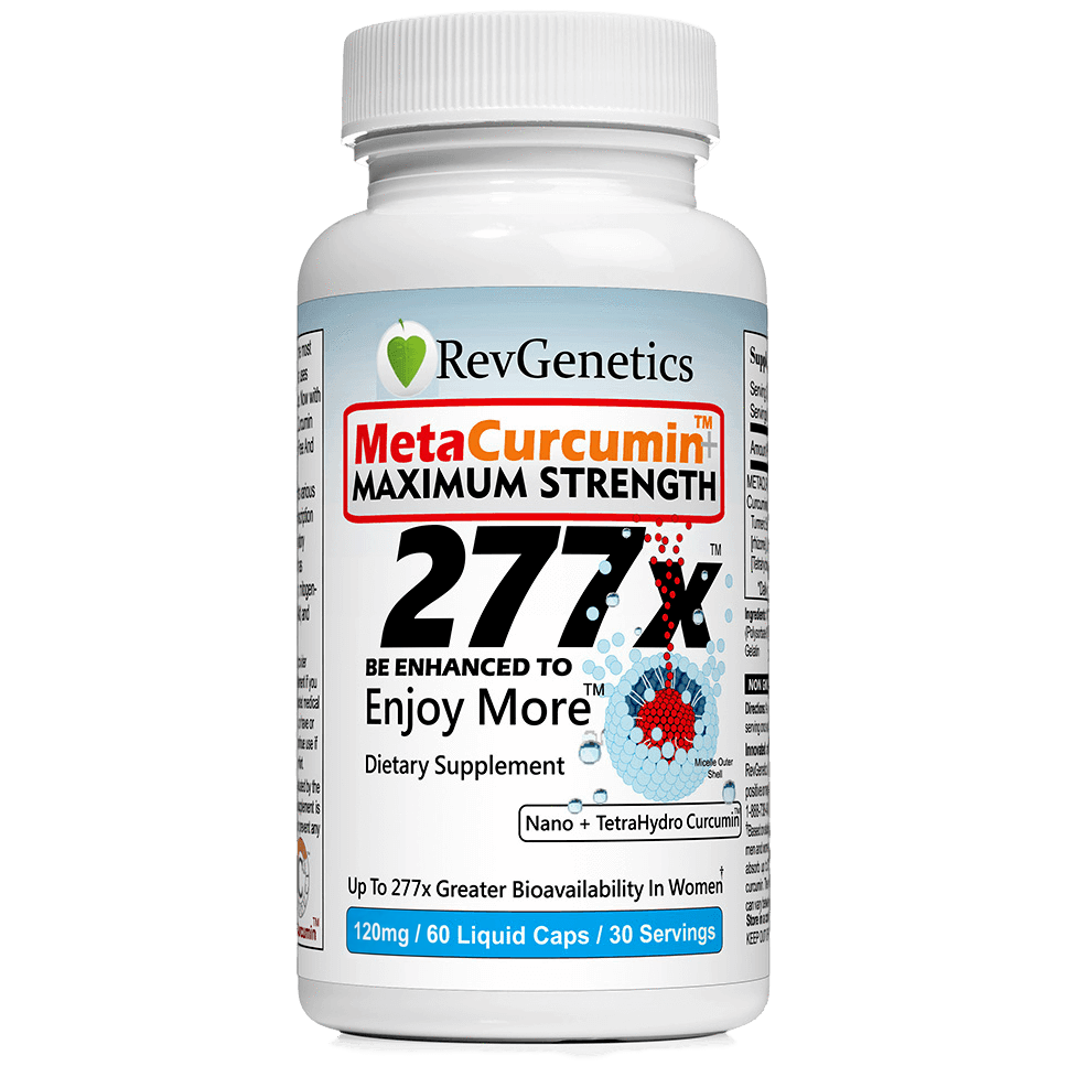 MetaCurcumin 277x Liquid Micelle Curcumin Capsules