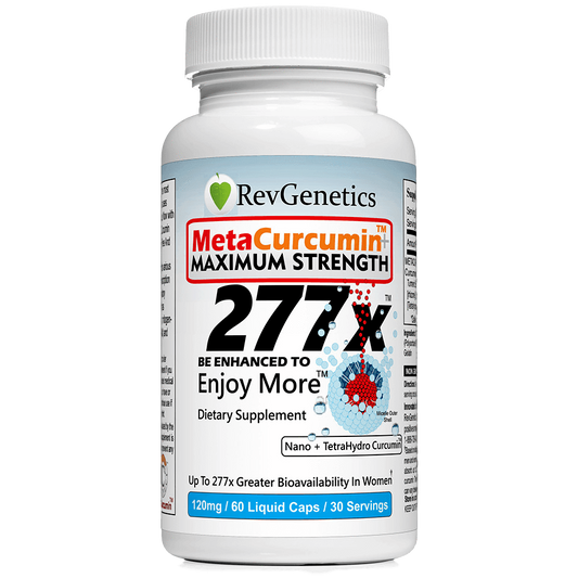 MetaCurcumin 277x Liquid Micelle Curcumin Capsules