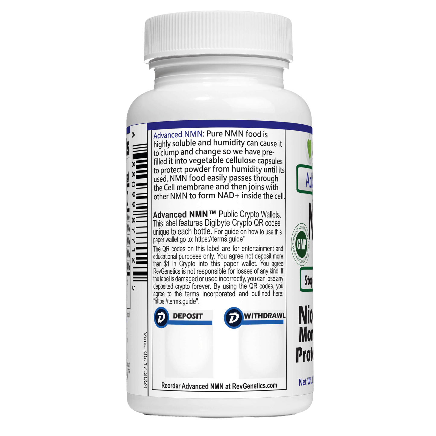 RevGenetics Advanced NMN: Longevity Supplement By RevGenetics NMN-l Member Products,All Products
