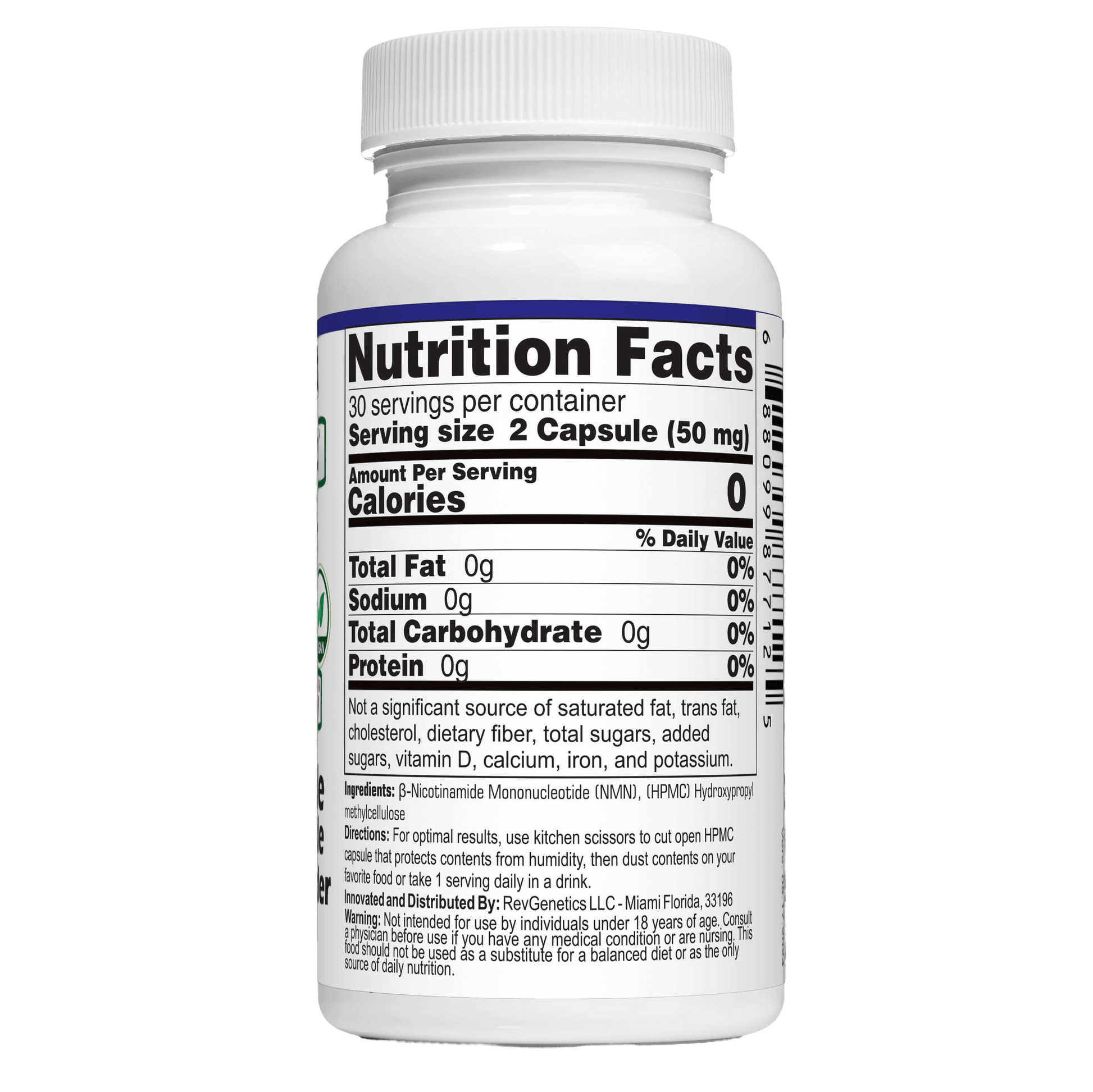 RevGenetics Advanced NMN: Longevity Supplement By RevGenetics NMN-r Member Products,All Products