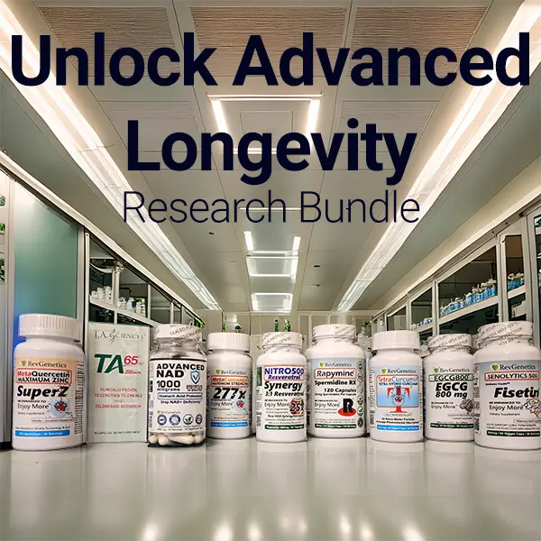 RevGenetics Ultimate Longevity Research Bundle UltimateResearchBundlex600 Member Products,All Products