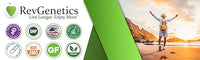 Advanced NAD+ & NMN Longevity Supplements | RevGenetics