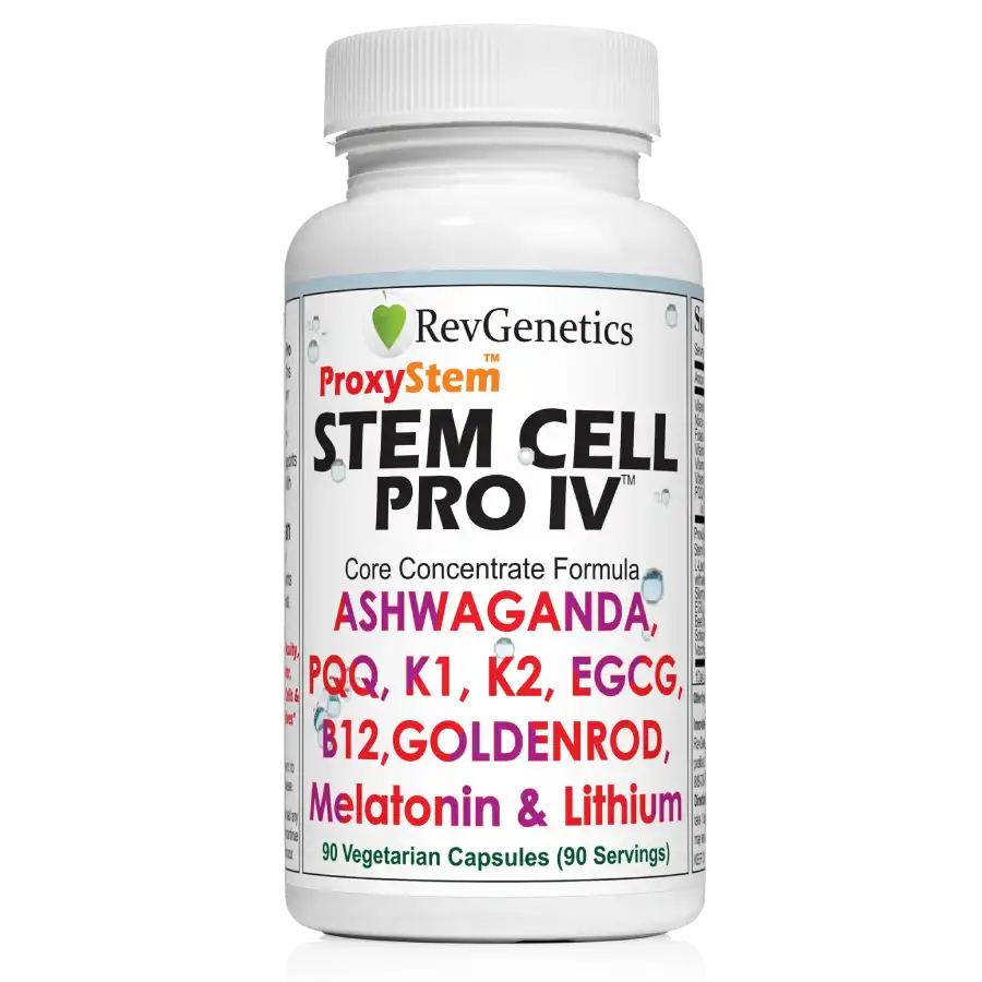 RevGenetics StemCellPro IV™ ProxyStem Core Formula With PQQ StemCellProIV-Front_1024x1024_2x-opt Member Products,All Products