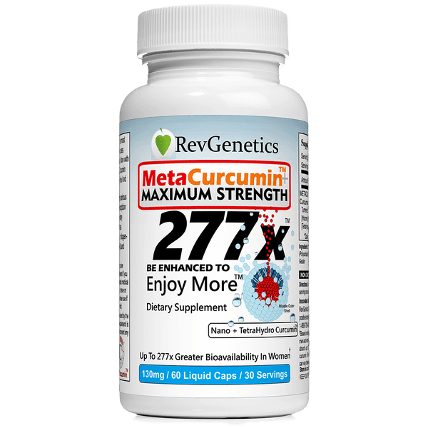 277x of MetaCurcumin Liquid Curcumin Supplement - Nano Super Curcumin Supplement - Better Than 500mg Micronized for Anti-Aging By RevGenetics image 1